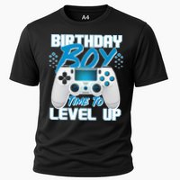 Birthday Boy Time To Level Up Video Gamer Cooling Performance Crew T-Shirt