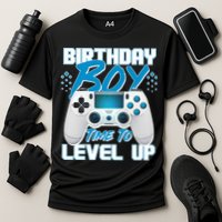 Birthday Boy Time To Level Up Video Gamer Cooling Performance Crew T-Shirt