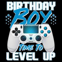 Birthday Boy Time To Level Up Video Gamer Cooling Performance Crew T-Shirt