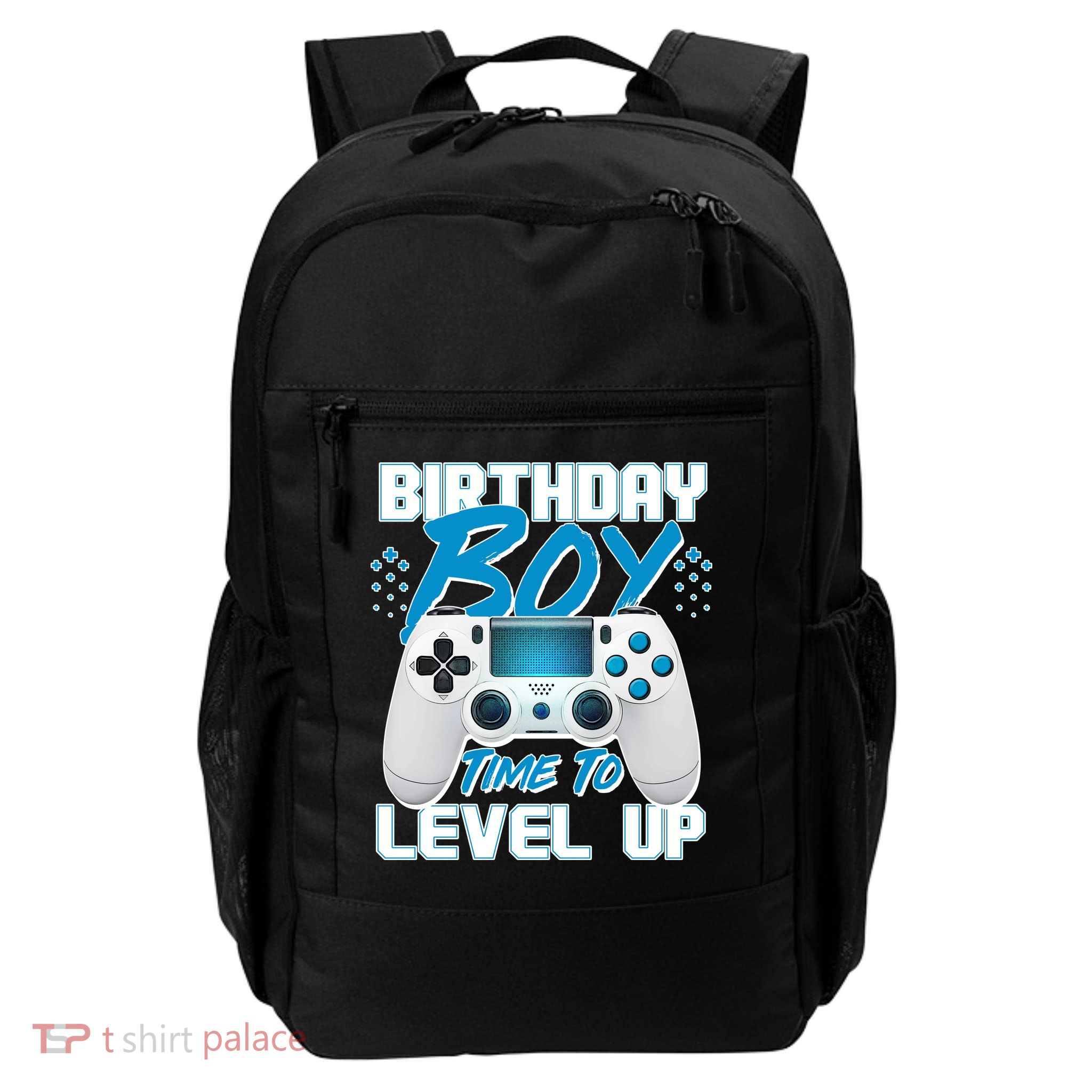 Birthday Boy Time To Level Up Video Gamer Backpack