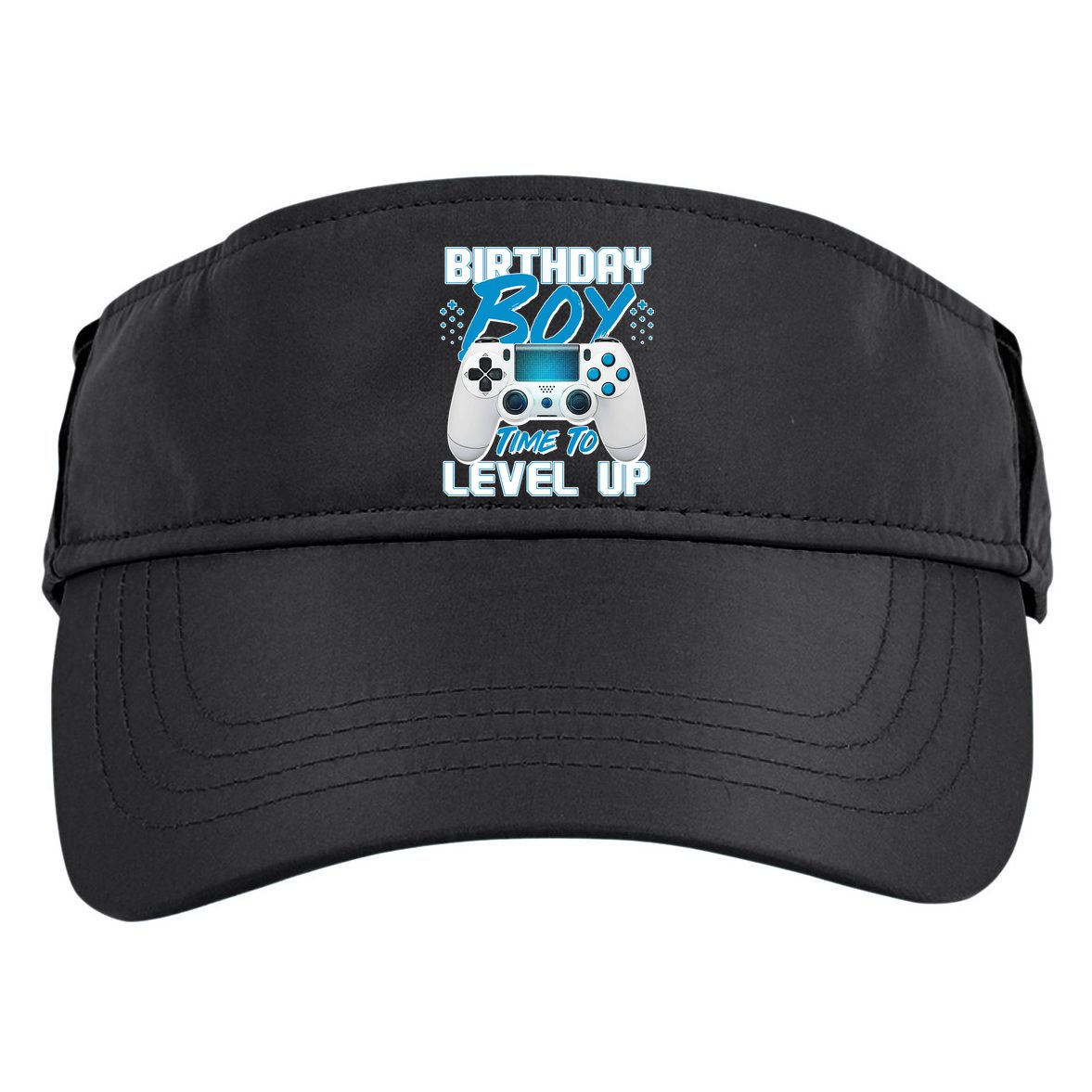 Birthday Boy Time To Level Up Video Gamer Adult Drive Performance Visor