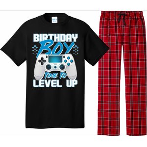 Birthday Boy Time To Level Up Video Gamer Pajama Set