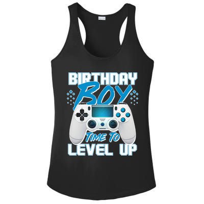 Birthday Boy Time To Level Up Video Gamer Ladies PosiCharge Competitor Racerback Tank