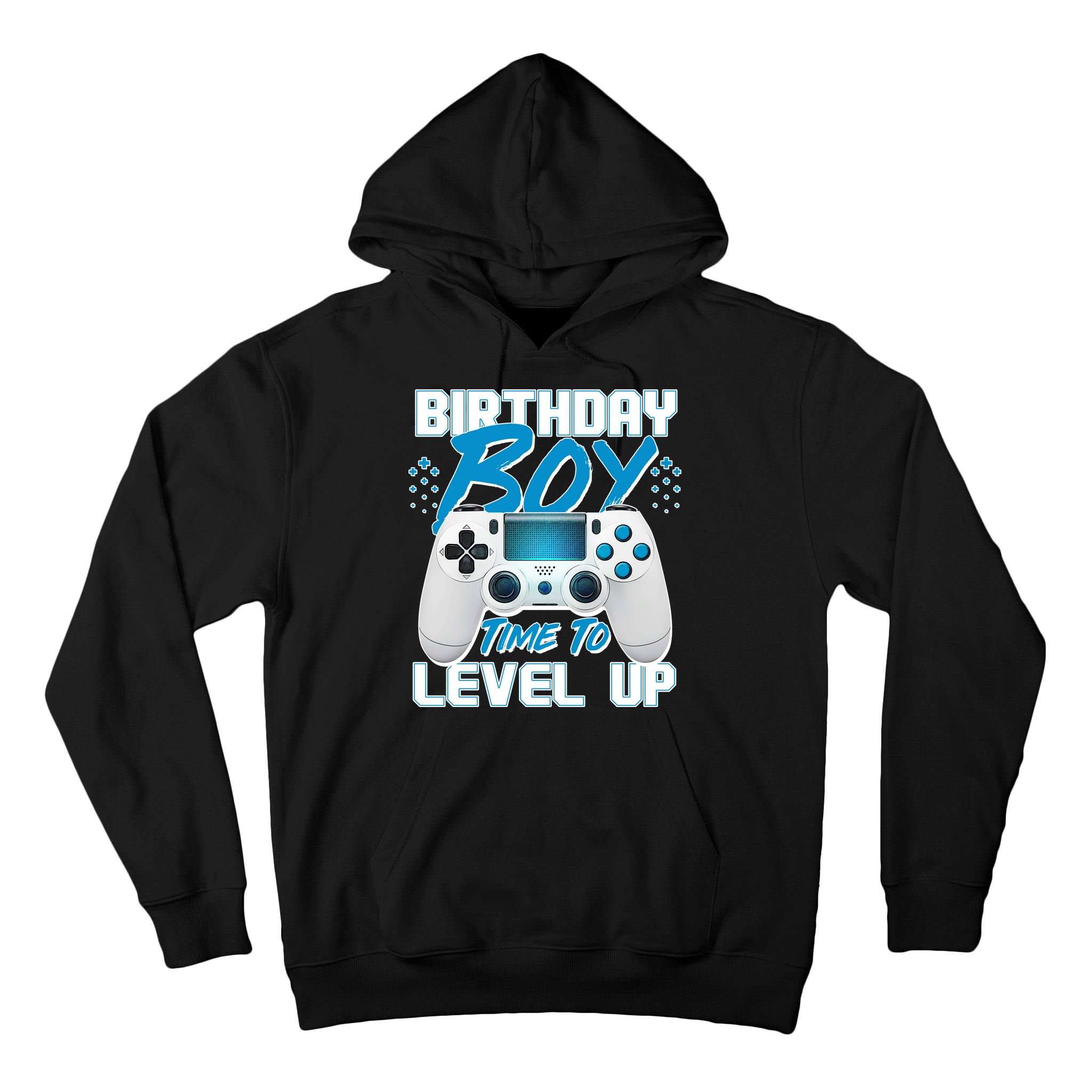 Birthday Boy Time To Level Up Video Gamer Tall Hoodie