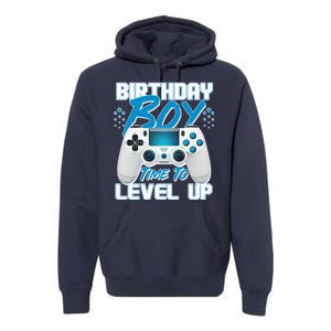 Birthday Boy Time To Level Up Video Gamer Premium Hoodie