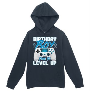 Birthday Boy Time To Level Up Video Gamer Urban Pullover Hoodie