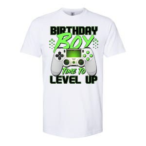 Birthday Boy Time To Level Up Video Gamer Softstyle CVC T-Shirt