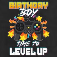 Birthday Boy Time to Level Up Video Gamer Cute Funny 11oz C Handle Ceramic Mug