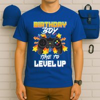 Birthday Boy Time to Level Up Video Gamer Cute Funny T-Shirt