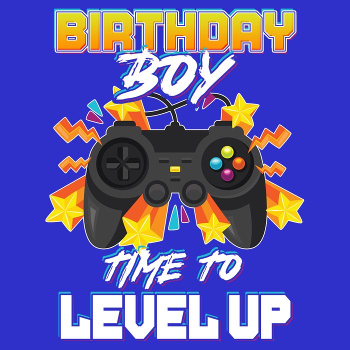 Birthday Boy Time to Level Up Video Gamer Cute Funny Baby Bodysuit