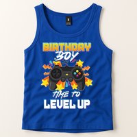Birthday Boy Time to Level Up Video Gamer Cute Funny Tank Top