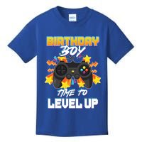 Birthday Boy Time to Level Up Video Gamer Cute Funny Kids T-Shirt