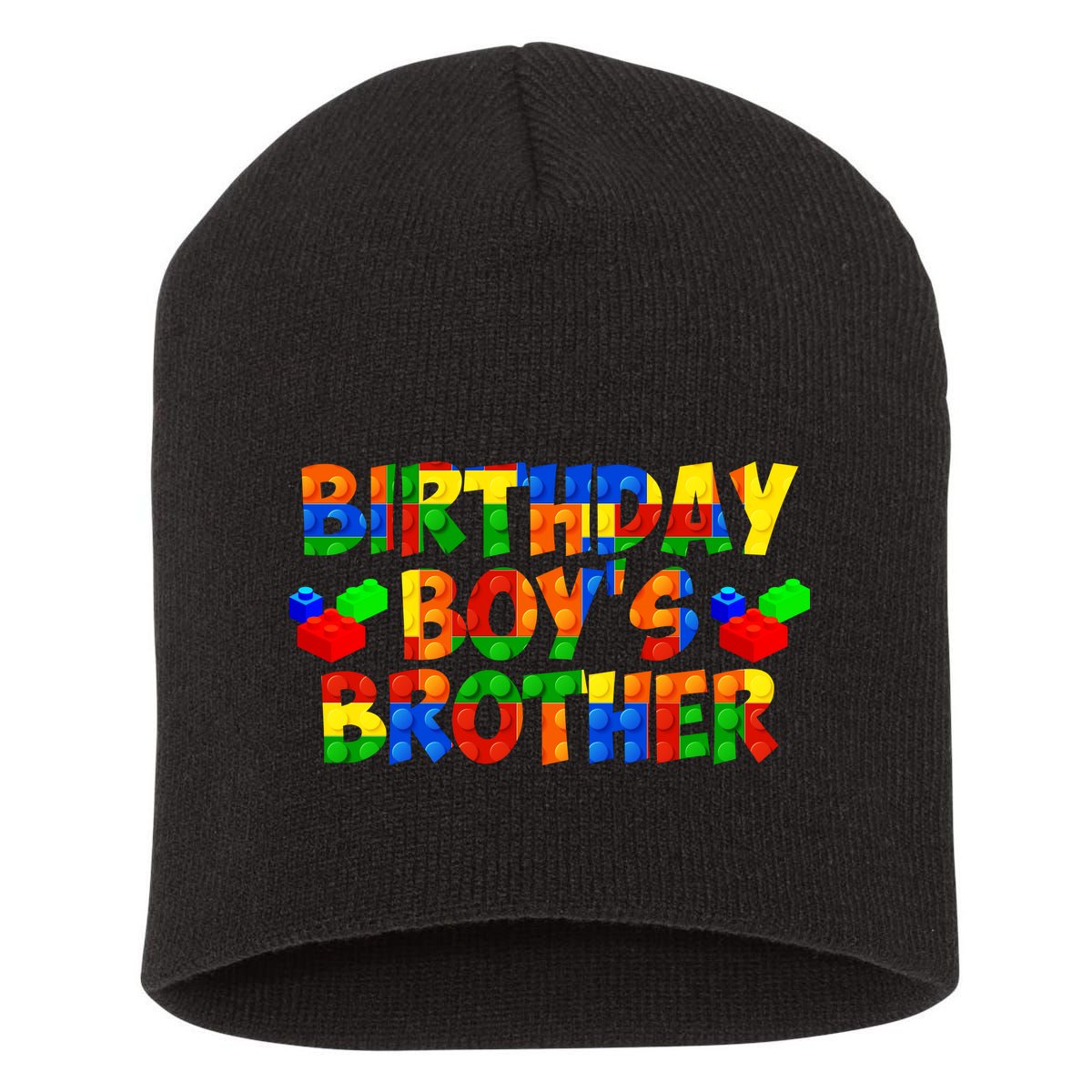 Birthday Boy's Brother Short Acrylic Beanie