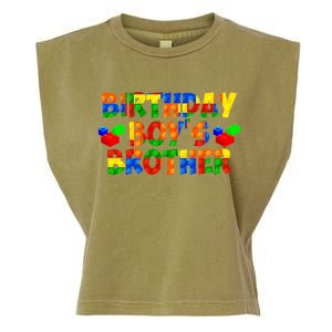 Birthday Boy's Brother Garment-Dyed Women's Muscle Tee