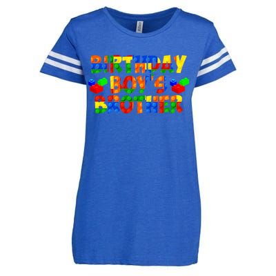 Birthday Boy's Brother Enza Ladies Jersey Football T-Shirt