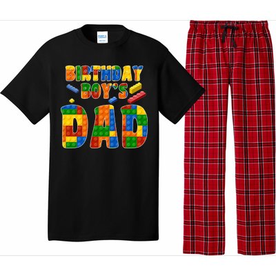 Birthday Boy's Dad Building Blocks Pajama Set