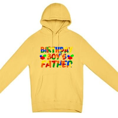 Birthday Boys Father Premium Pullover Hoodie