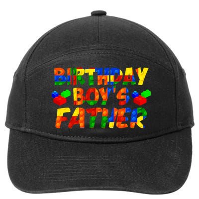 Birthday Boys Father 7-Panel Snapback Hat