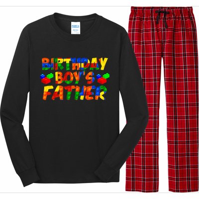 Birthday Boys Father Long Sleeve Pajama Set