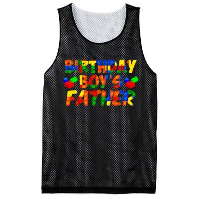 Birthday Boys Father Mesh Reversible Basketball Jersey Tank