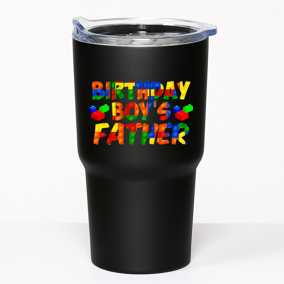 Birthday Boys Father Tumbler