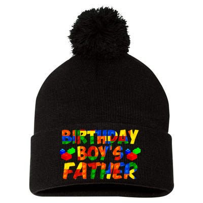 Birthday Boys Father Pom Pom 12in Knit Beanie