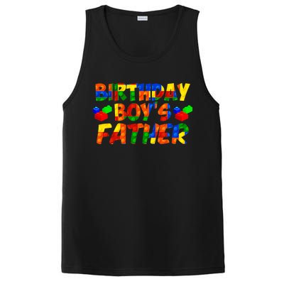 Birthday Boys Father PosiCharge Competitor Tank