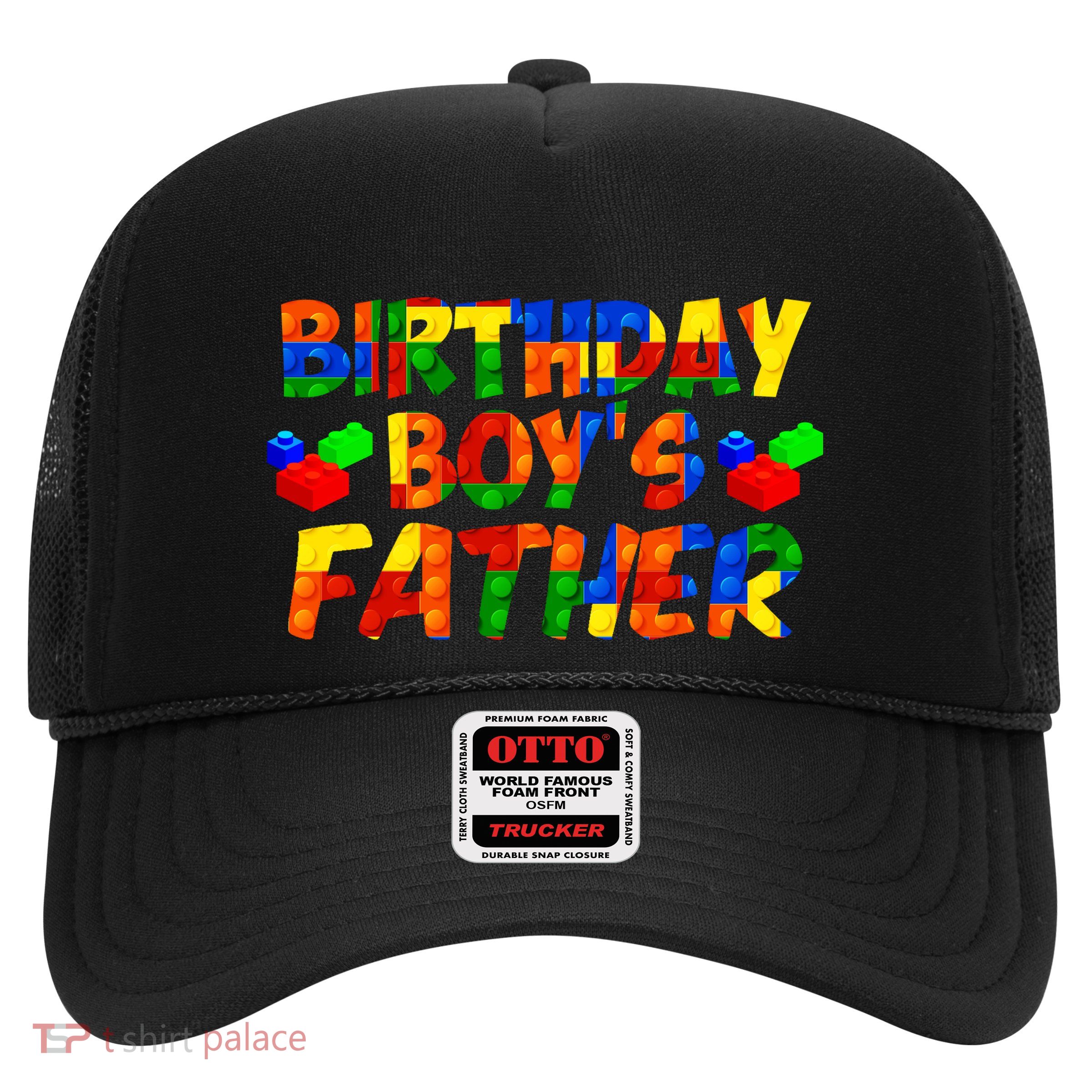 Birthday Boys Father Trucker Hat