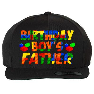 Birthday Boys Father Wool Snapback Cap