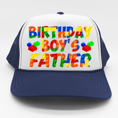 Birthday Boys Father Trucker Hat