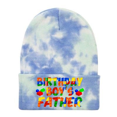 Birthday Boys Father Tie Dye 12in Knit Beanie