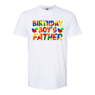 Birthday Boys Father Softstyle CVC T-Shirt