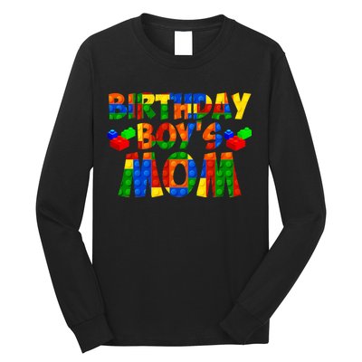 Birthday Boy's Mom Long Sleeve Shirt