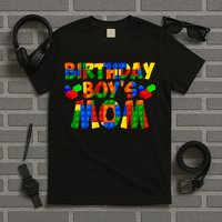 Birthday Boy's Mom T-Shirt