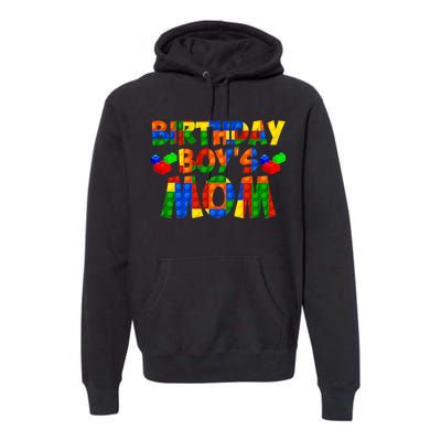 Birthday Boy's Mom Premium Hoodie