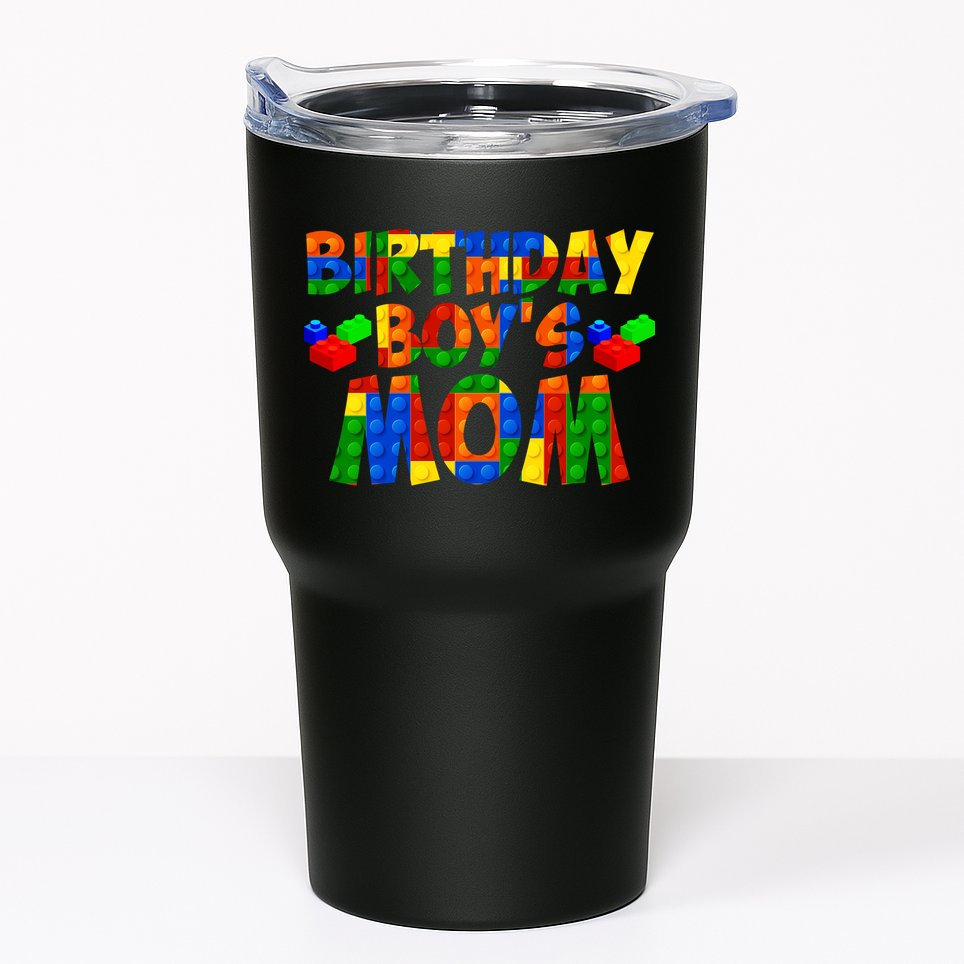Birthday Boy's Mom Tumbler