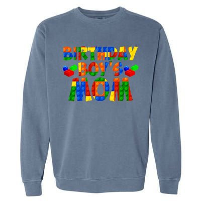 Birthday Boy's Mom Garment-Dyed Sweatshirt