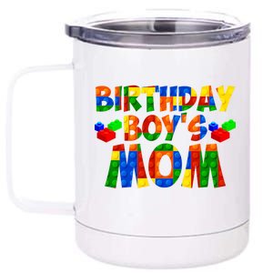 Birthday Boy's Mom 12 oz Stainless Steel Tumbler Cup