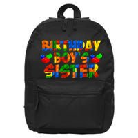 Birthday Boy's Sister 16 in Basic Backpack