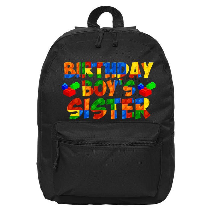 Birthday Boy's Sister 16 in Basic Backpack