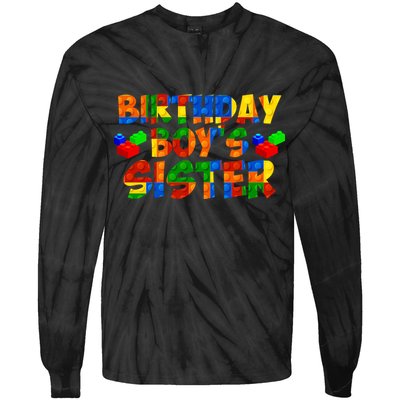 Birthday Boy's Sister Tie-Dye Long Sleeve Shirt
