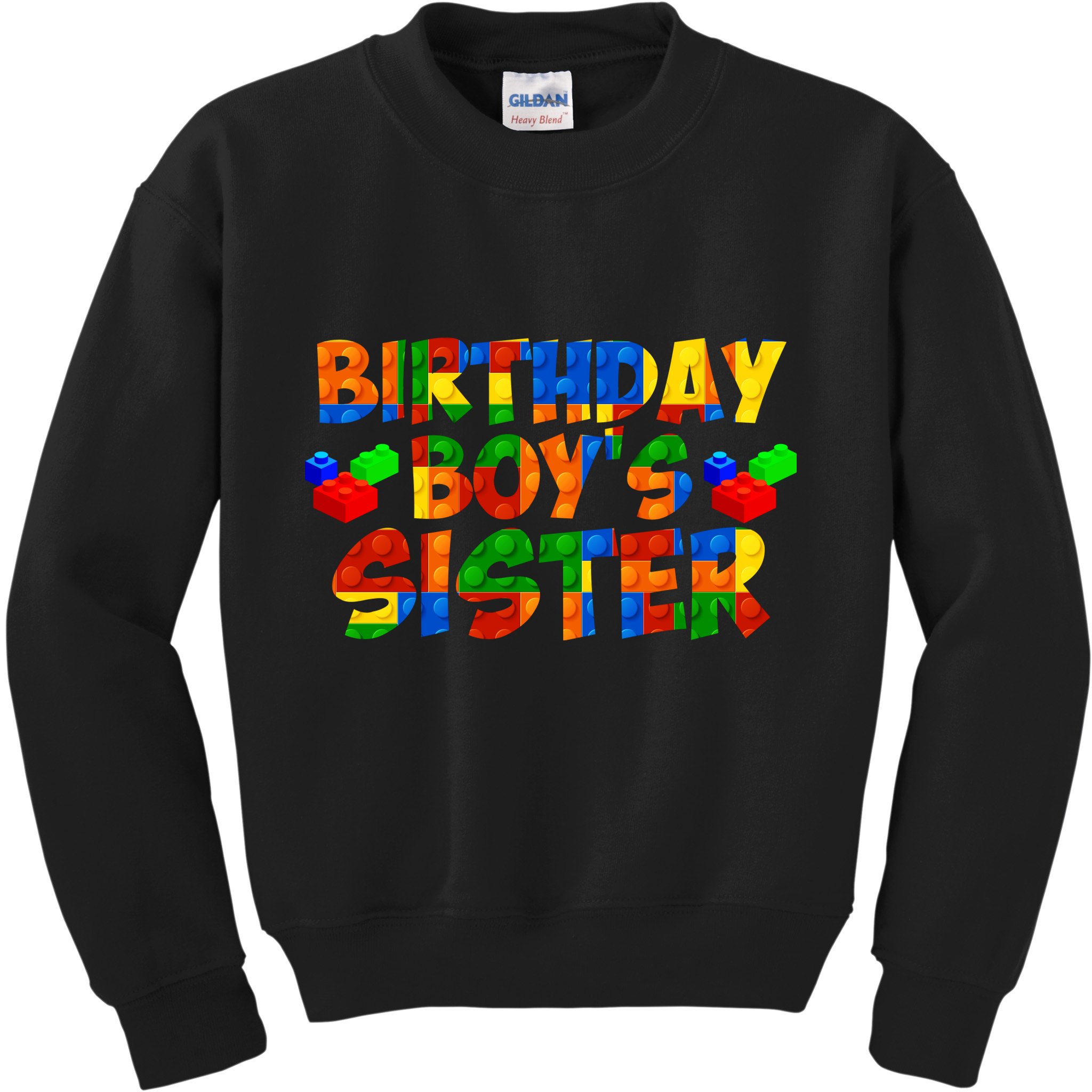 Birthday Boy's Sister Kids Sweatshirt