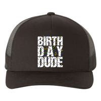 Birthday Dude With Confetti Yupoong Adult 5-Panel Trucker Hat