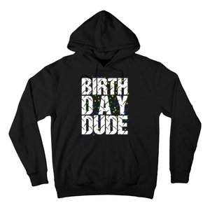 Birthday Dude With Confetti Hoodie