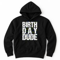 Birthday Dude With Confetti Hoodie