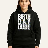 Birthday Dude With Confetti Hoodie