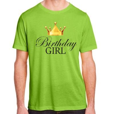 Birthday Girl Queen Crown Limited Edition Adult ChromaSoft Performance T-Shirt