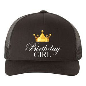 Birthday Girl Queen Crown Limited Edition Yupoong Adult 5-Panel Trucker Hat