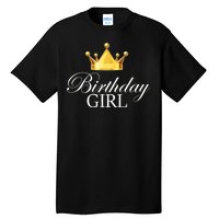 Birthday Girl Queen Crown Limited Edition Tall T-Shirt