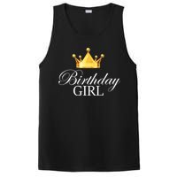 Birthday Girl Queen Crown Limited Edition PosiCharge Competitor Tank